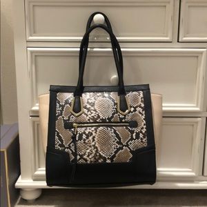 Snakeskin Tote